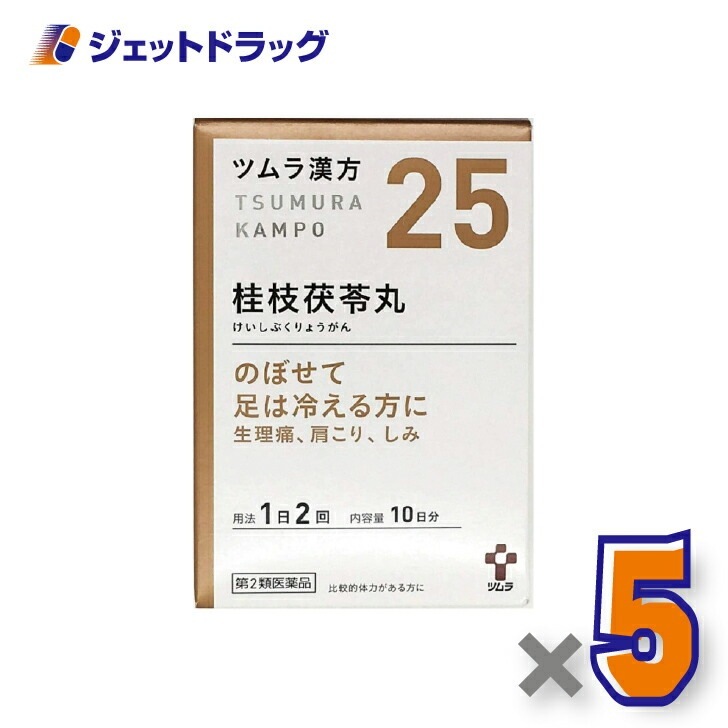 【第2類医薬品】ツムラ漢方桂枝茯苓丸料エキス顆粒A 20包 ×5個（漢方 けいしぶくりょうがん）