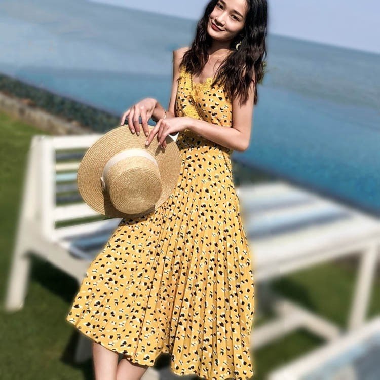 マキシ丈ワンピース マキシワンピ マキシワンピース ノースリーブ 夏 大人 ロングワンピース 花柄 5,284円