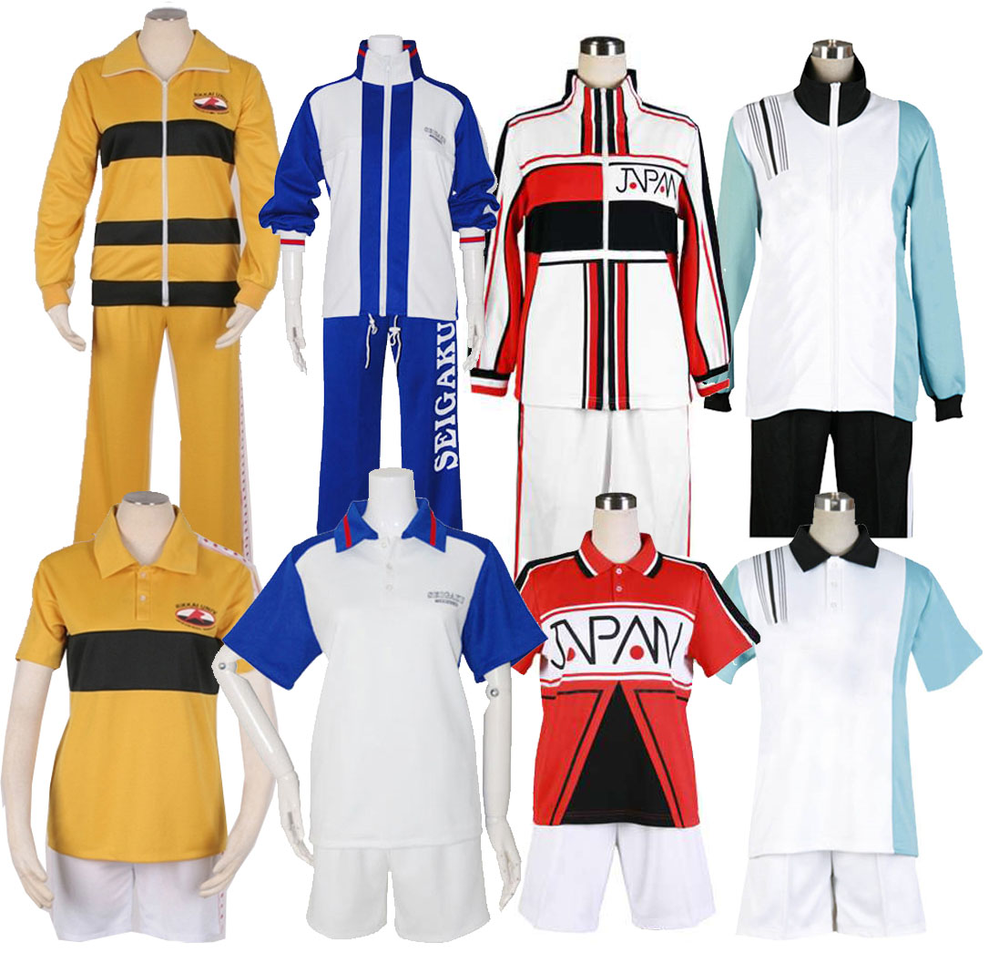 4点セット ジャージ U-17/氷帝/不動峰/四天宝寺/立海大/青学/比嘉 コスプレ 衣装 セットアップ ハロウィン 服