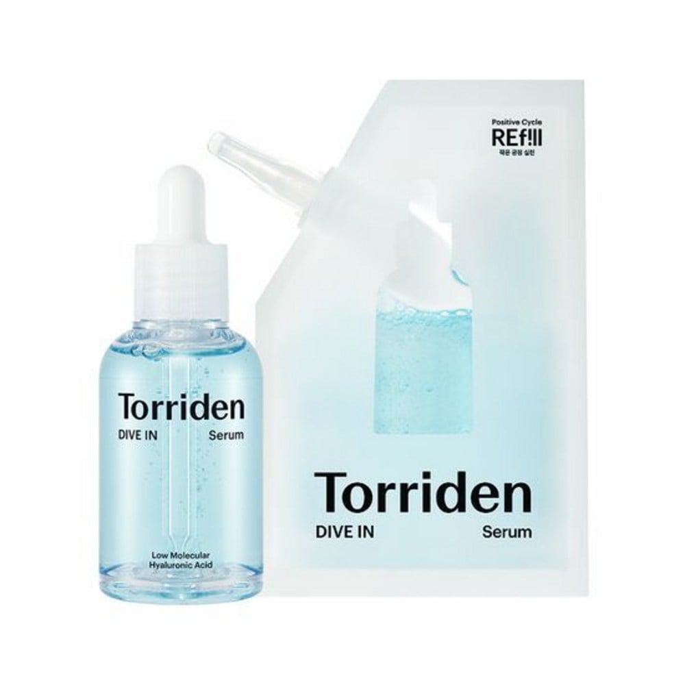 ダイブイン 低分子 ヒアルロン酸 セラム 50ml+ 詰め替えパック 50ml, 100ml, 1セット