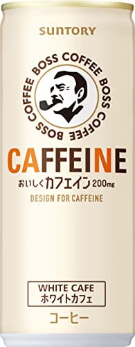 サントリー ボス カフェイン ホワイトカフェ BOSS 缶コーヒー 245g30本
