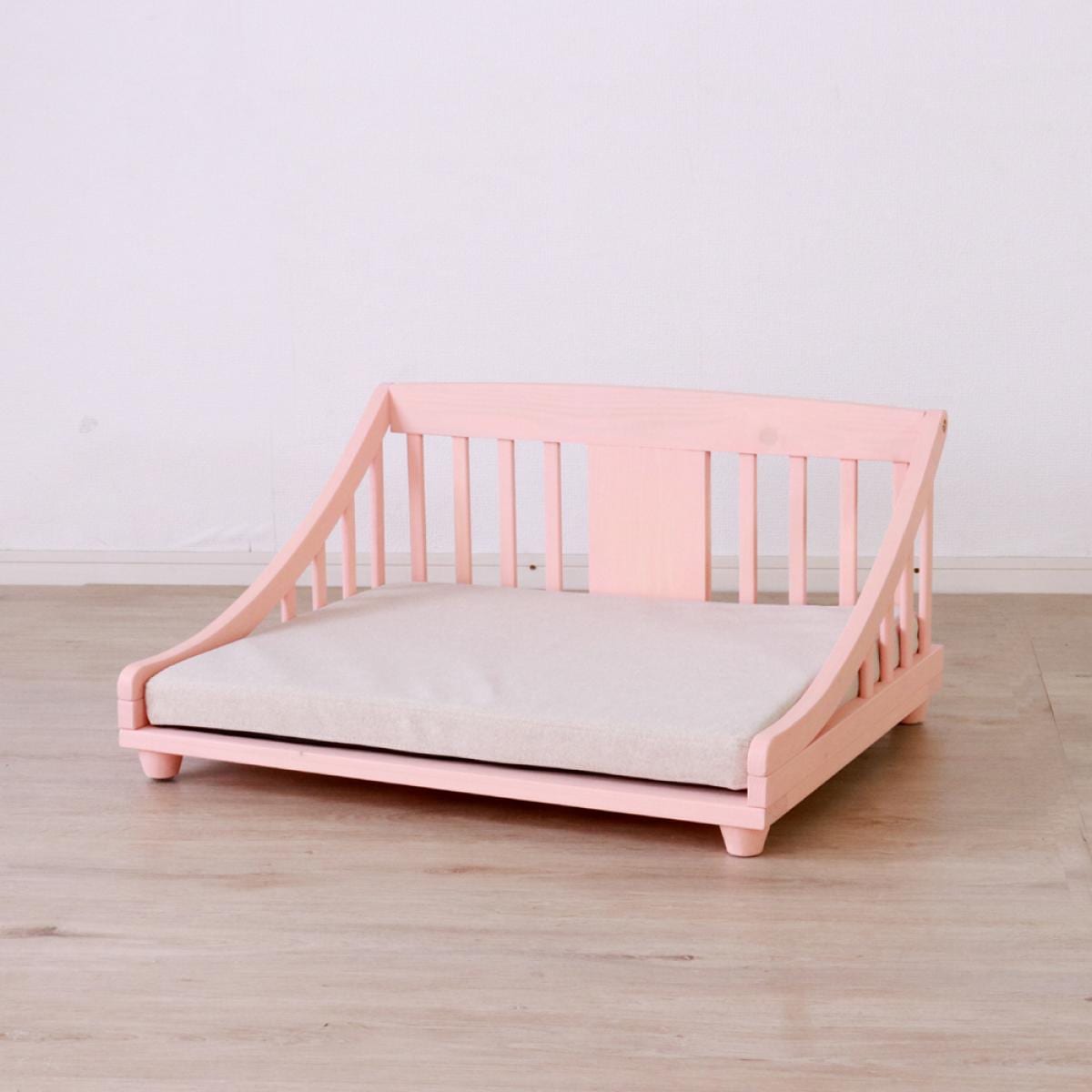 【I】後藤家具物産 マットレス付きペットベッド PB-TI-M-PK ピンク Mサイズ　 ペット家具 寝具 ソファー【代引き不可】【離島不可】【代引不可/沖縄・