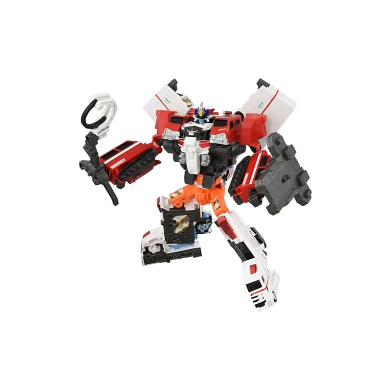 タカラトミー(TAKARA TOMY) トミカ ジョブレイバー TJBDX エクシードジョブレイバー 警察消防救急 超越DXセット ミニカー おもちゃ 3歳以上