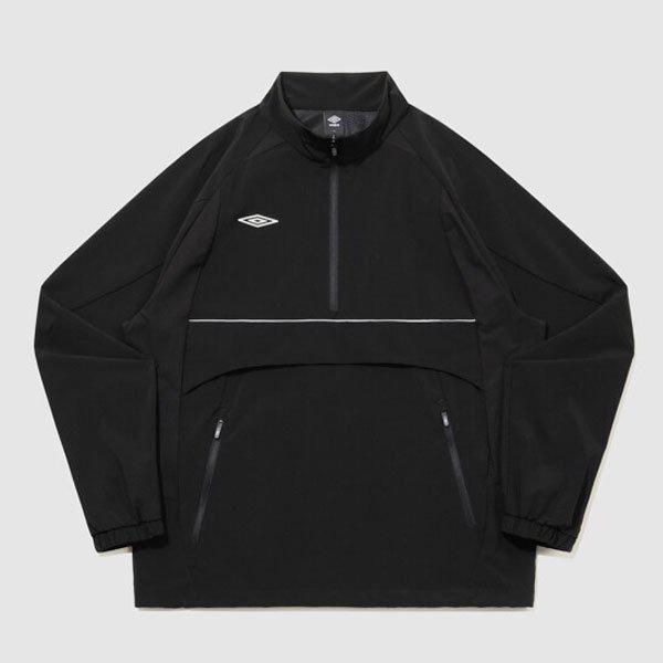 オールラウンドストレッチスタンドネックアノラック UR121SWT21 BLACK
