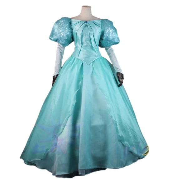 プリンセススカート人魚姫リトルマーメイドアリエルハロウィンコスプレ衣装演出服