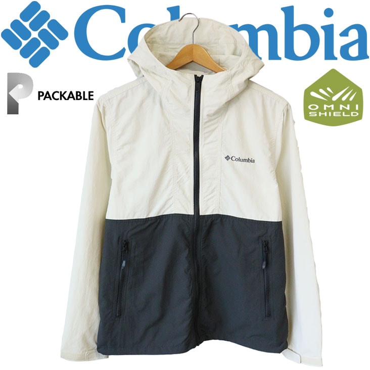 Columbia コロンビア ナイロンジャケット HAZEN JACKET ジャンパー ジップパーカー アウター ライトアウター オムニシールド パッカブル XM8638-022 XM8638