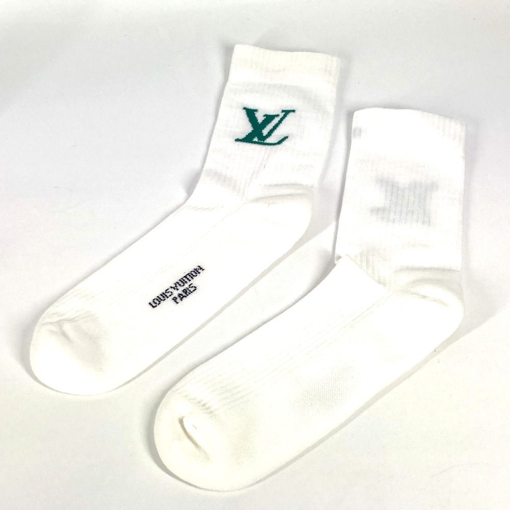 靴下 M7981L ソックス・オンリー LV アパレル アクセサリー コットン ホワイト