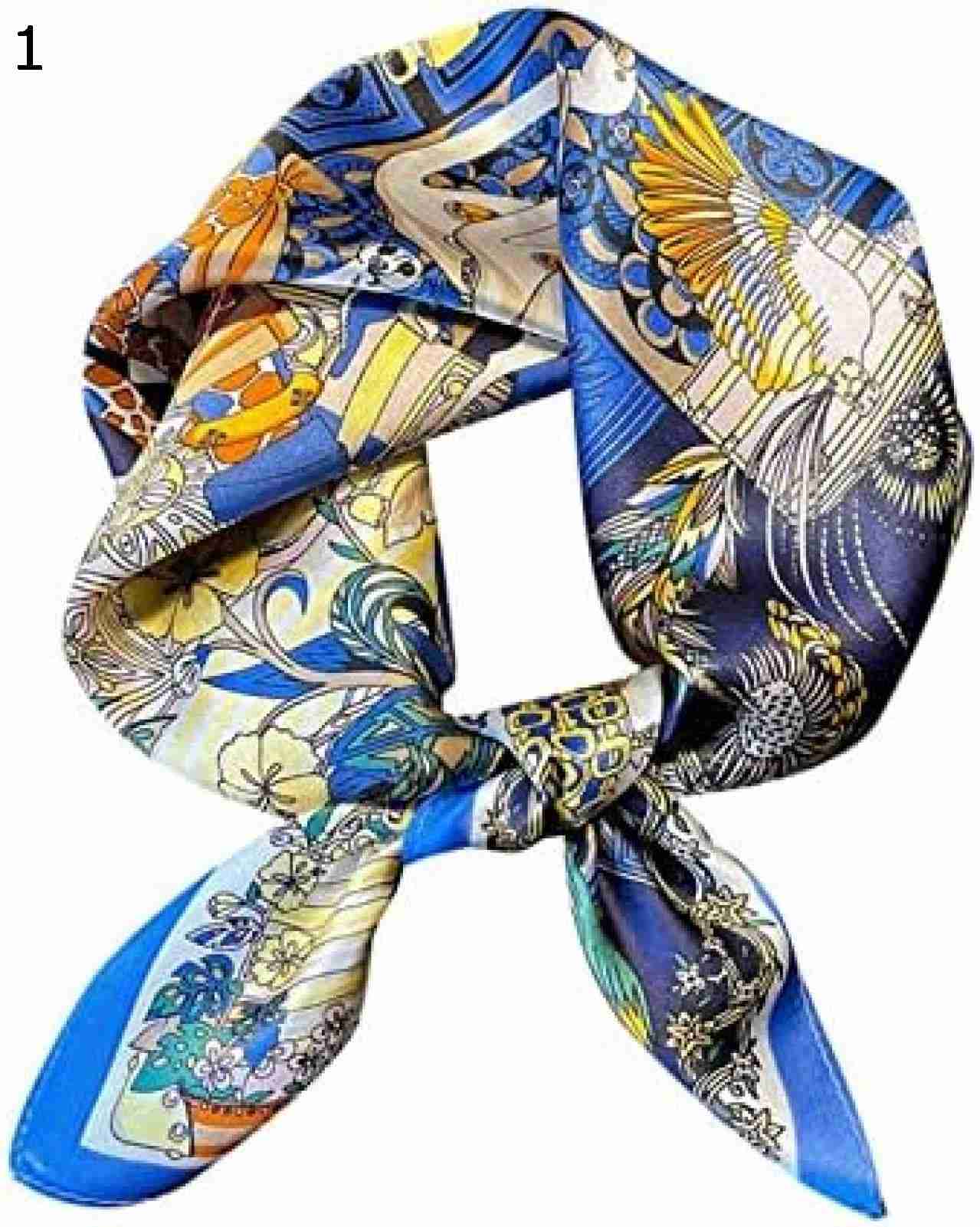 【20%OFFクーポン～】スカーフ　レディース　70*70cm　巻き方　手触り良い　レトロ　スクエアスカーフ　ネッカチーフ　制服用　オフィス　お洒落　頭飾り　髪の包帯　通勤用　旅行　贈り物　プレゼント