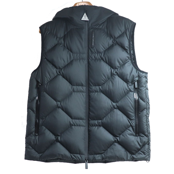 MONCLER モンクレール ATIK ベスト ブラック I10911A00031 2 メンズ 中古 美品