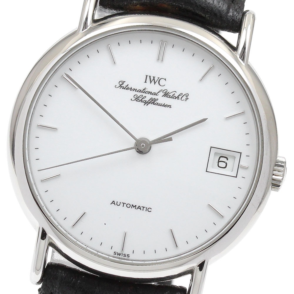 IWC IWC SCHAFFHAUSEN IW351324 ポートフィノ デイト 自動巻き メンズ 保証書付き_902477【中古】