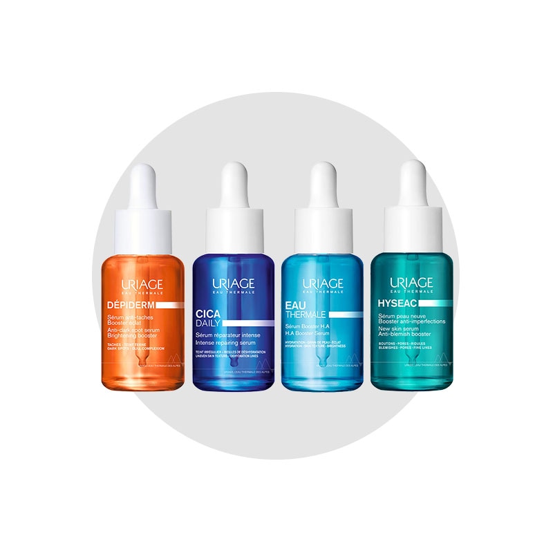 セラム30ml/シカデイリー(強化補修)/アンチダークスポット(ブライトニングブースター)/H.Aブースター(保湿)/ニュースキン(アンチブロスブースター)