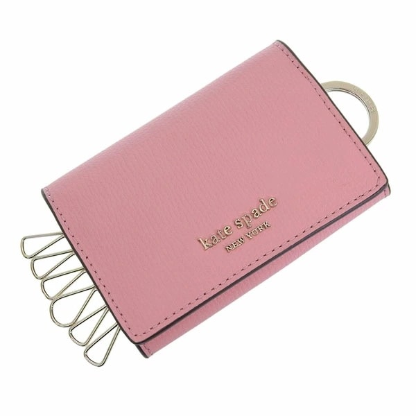[訳ありアウトレット] ケイトスペード ニューヨーク キーケース レディース kate spade new york ピンク アウトレット pwru7213-662