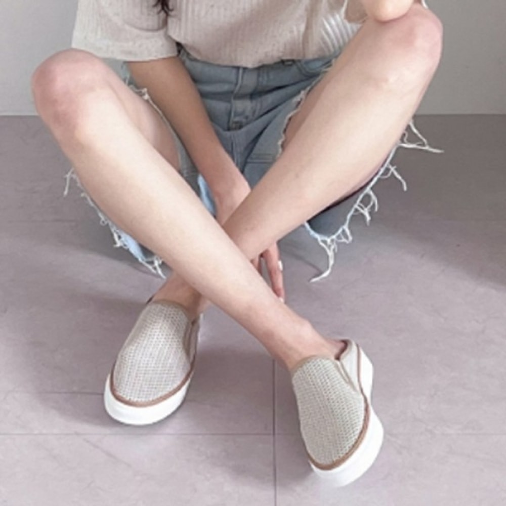 (Ninas Paris) フィッシュネットサマースニーカーブロワー