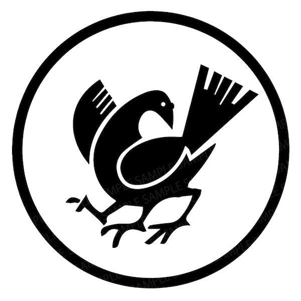 Qoo10] SunAge カッティングステッカー 八咫烏（ヤタガラ