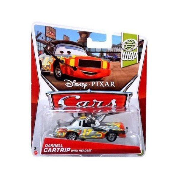 Disney Pixar Cars Darrell Cartrip (with headset) 並行輸入品