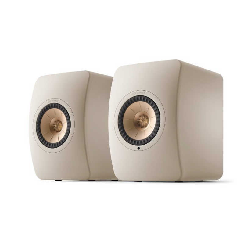 KEF　WiFiスピーカー ［ハイレゾ対応 / Bluetooth対応 / Wi-Fi対応］ SAND SHELL　LS50W II SAND SHELL