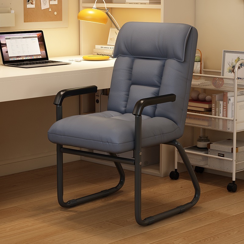 コンピューター椅子快適な任務オフィスの怠zyなソファチェアデスクワークバックレスト椅子椅子