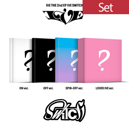 [SET]IVE - ミニ2集 IVE SWITCH [4種 SET]【超限定ポカ+ポスター付き】