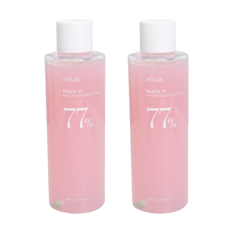 Anua 公式 アヌア 桃 77 ナイアシンエッセンストナー 250ml+250ml 化粧水