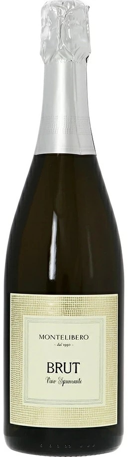 【送料無料】モンテリーベロ スプマンテ ブリュット ビアンコ 750ml 12本［白/泡/辛口/イタリア/ヴェネト]