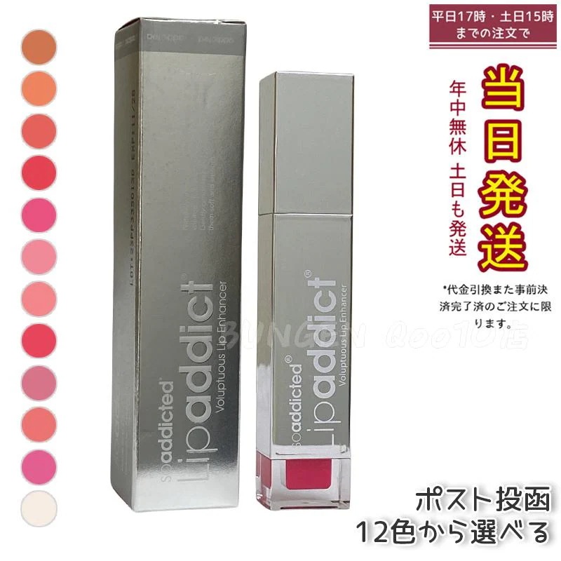 リップアディクト Lip addict 正規品 サロン リップグロス リップカラー 乾燥 保湿 パラベンフリー ハリ感 ベタつかない ナチュラル