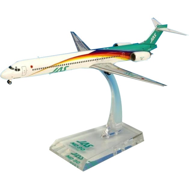 JAL/日本航空 JAS MD-90 5号機 ダイキャストモデル 1/200