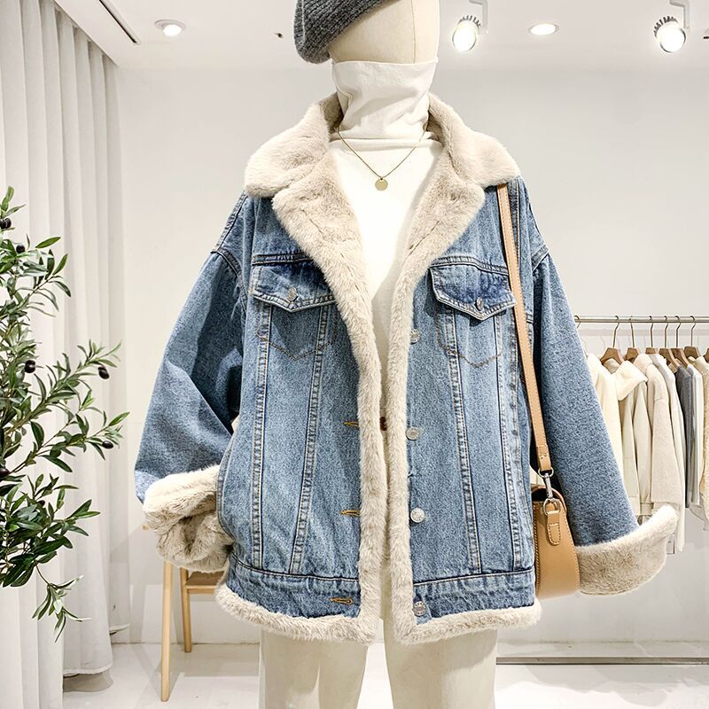 AWアウターニュースタイル 百今週は25%オフ掛け ゆったり 裏起毛 厚手 両面着用 ジャケット 高級感 アウター ライダースムートンファッション AWアウター 裏起毛ファッション