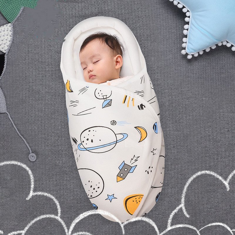 【スーパーセール】 ベビー おくるみ ベビー寝袋 魅力の 綿100% 新生児用 布団 夜泣き対策に 柔らかく 通気性 抱っこ布団