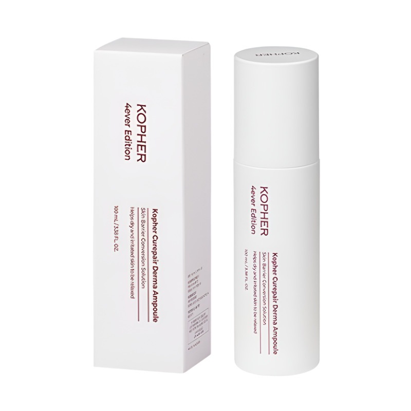 【4ever Line】 キュリペアダーマアンプル, 100ml 化粧水ミスト,噴射アンプル,毛穴 / 色素 / 抑制 loverセット