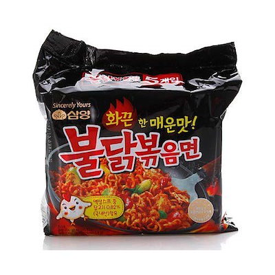 マルチパック（5個入り） 三養　ブルダック炒め麺...のサムネイル