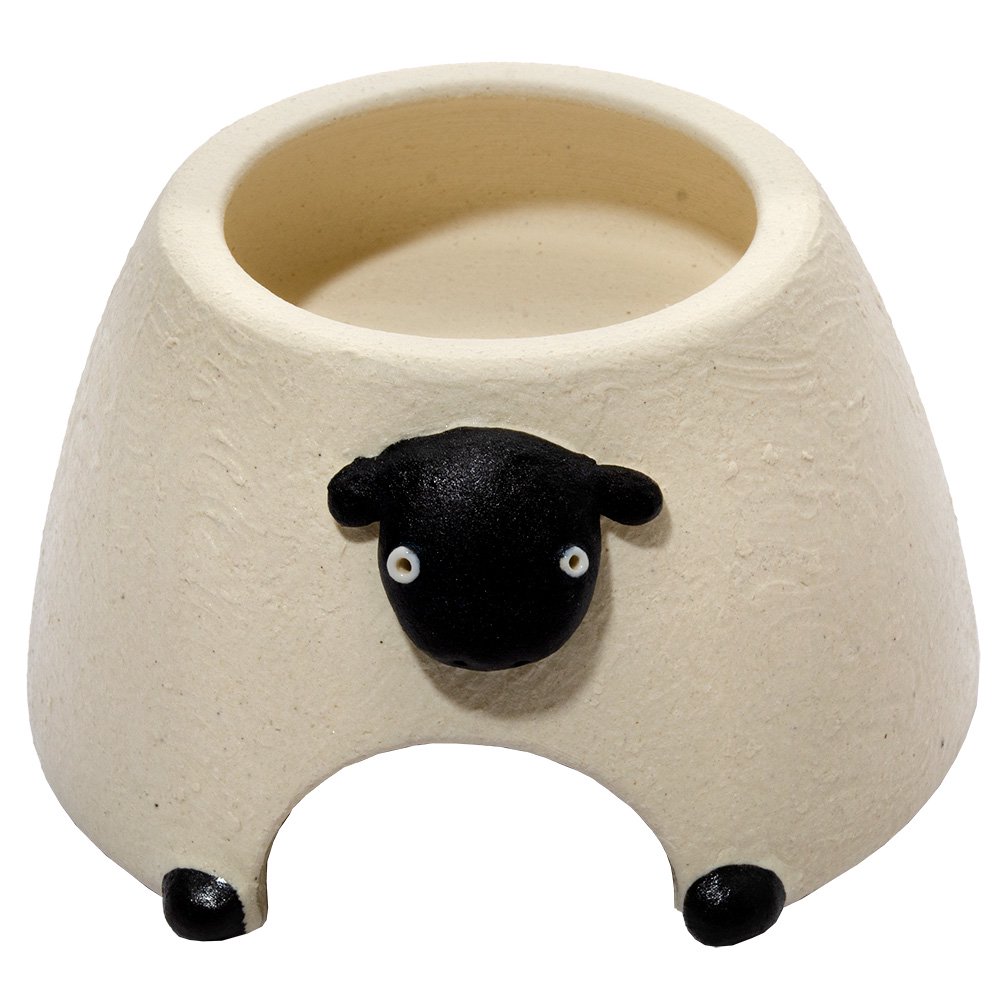 シェルター　アニマルウェットシェルター　ひつじ　Ｍ　信楽焼　爬虫類　両生類　ＣＲＣ17―85―30―20―00