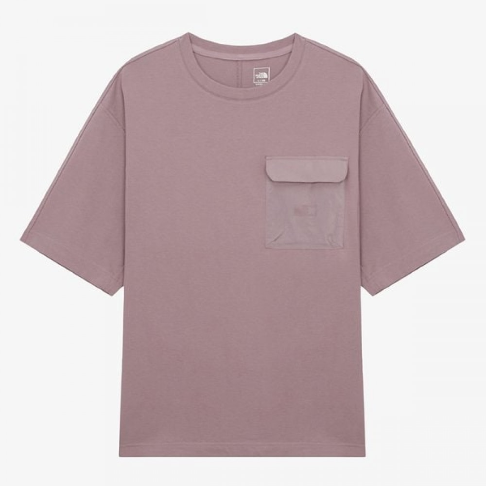 [ノースフェイス公式] NT7UR23D メンズジャーニーショートスリーブ Tシャツ_グレイッシュライラック