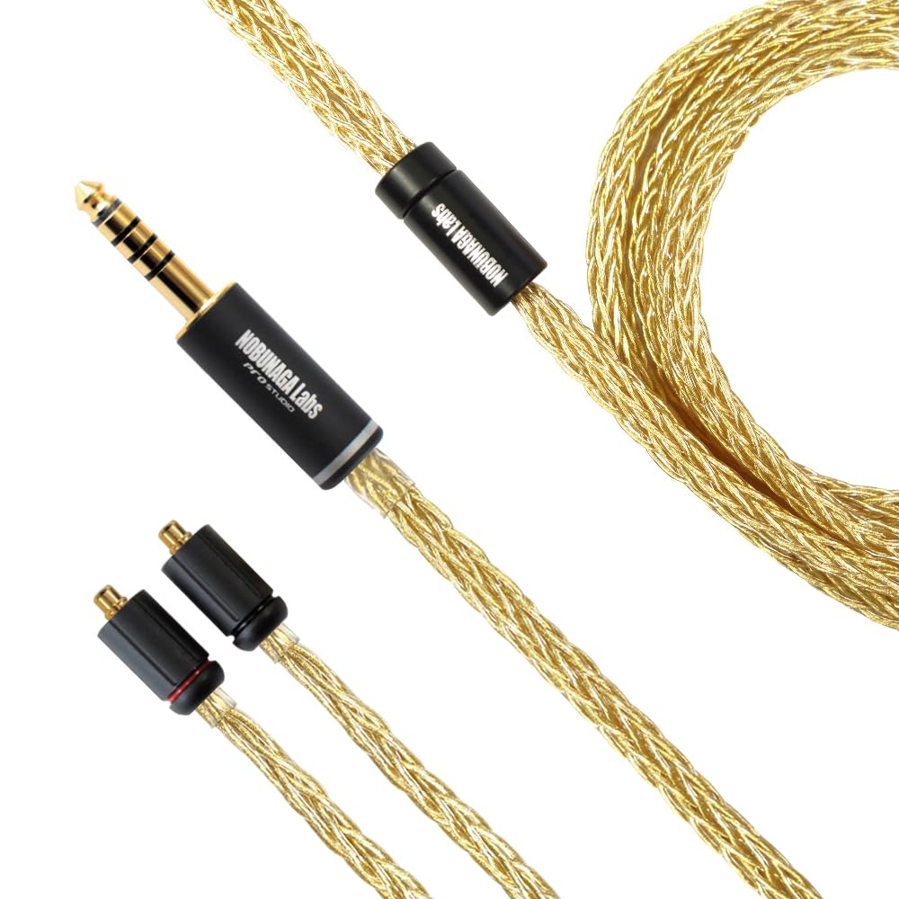 NOBUNAGA Labs リケーブル 澪標 極(miotsukushi-kiwami)【4.4mm5極/MMCX】 NLS-MIO-KWM