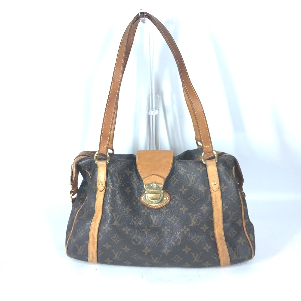 ショルダーバッグ M51186 ストレーザPM モノグラム 肩掛け トートバッグ ブラウン