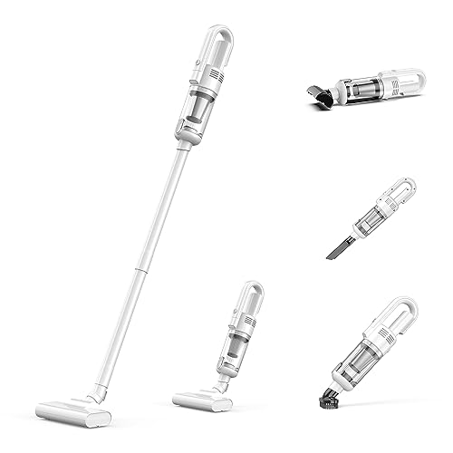 Fochai【15000pa 強力吸引 2024革新モデル】掃除機 コードレス スティック掃除機 5WAY ハンディー クリーナー スティック