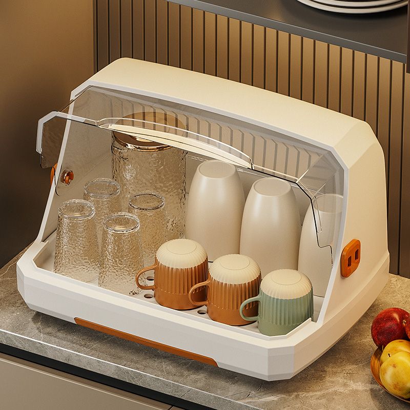 【新作セール】デスクトップ 杯子 物を置き 防塵 北欧風 収納ケース おしゃれ グラス ティーカップ トレイ 水をきる 透明 収納 ボックス