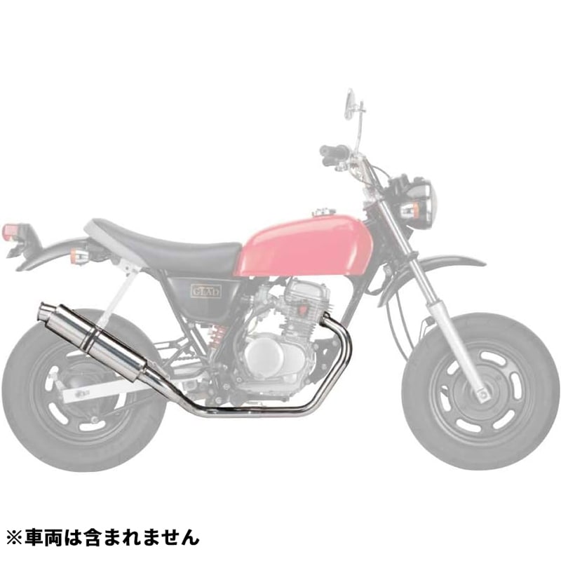 ナンカイ NANKAI エイプ50/XR50モタード パワーコンプマフラー(タイプ5) AM-05
