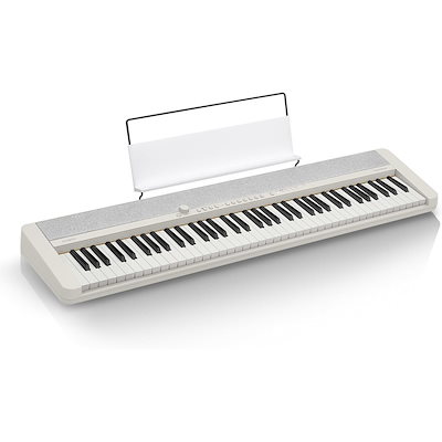 他サイト： カシオ　CASIO　Casiotone （カシオトーン）キーボード［76鍵盤］ホワイト　CT-S1-76WEの商品画像