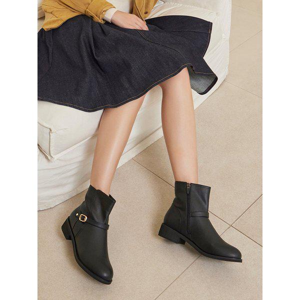 インテンス 女性 バックル アンクルブーツ 3.5cm LCWA52I44V