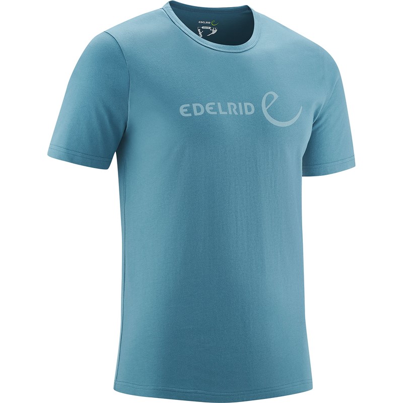 edelrid(エーデルリッド) メンズコーポレートT2 アウトドアTシャツ M (er49237-blugry)