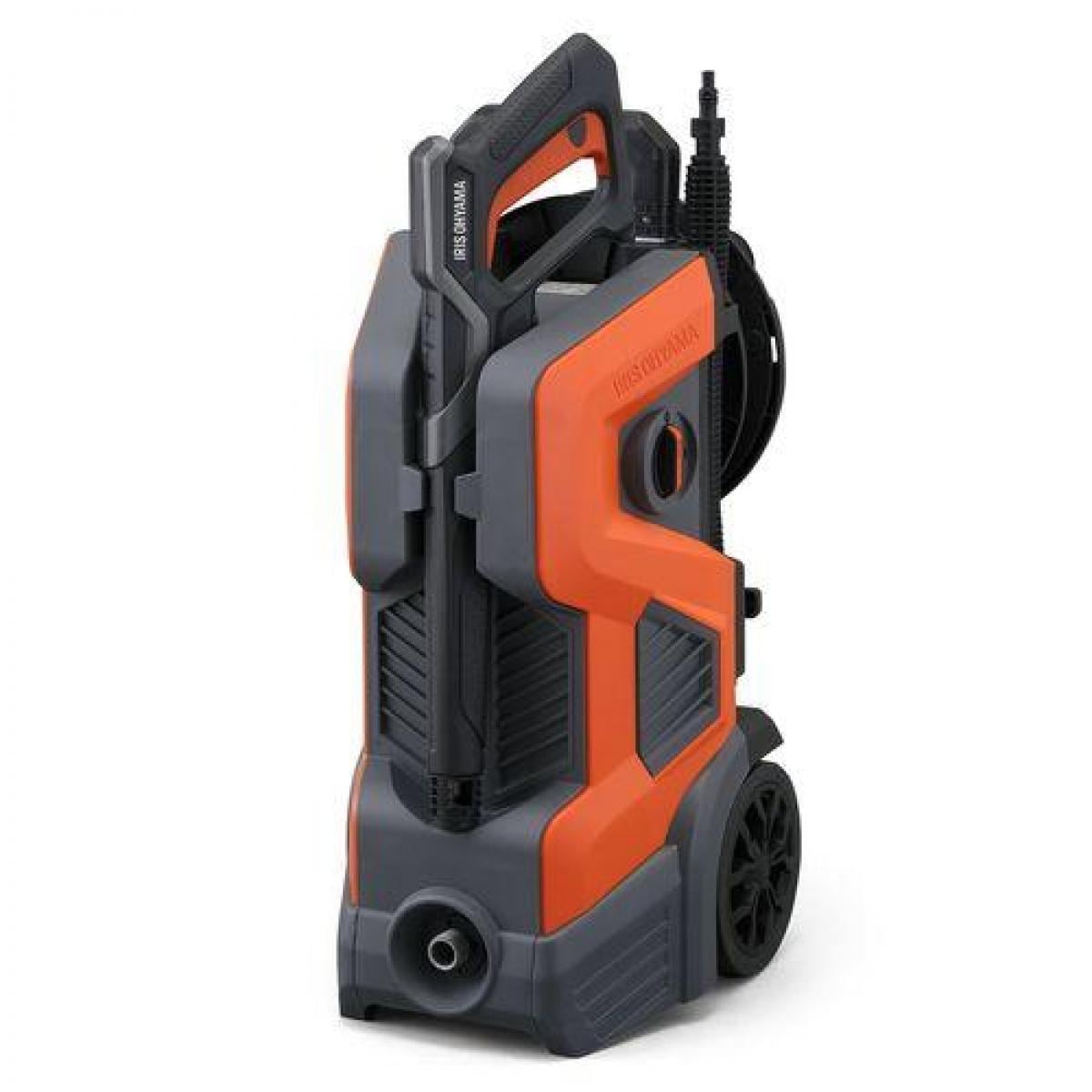 アイリスオーヤマ 高圧洗浄機 FBN-702-D 11点セット 高圧洗浄 高圧 洗浄 掃除 クリーナー 水圧 噴射 水道直結式 洗車 オレンジ 2輪キャスター