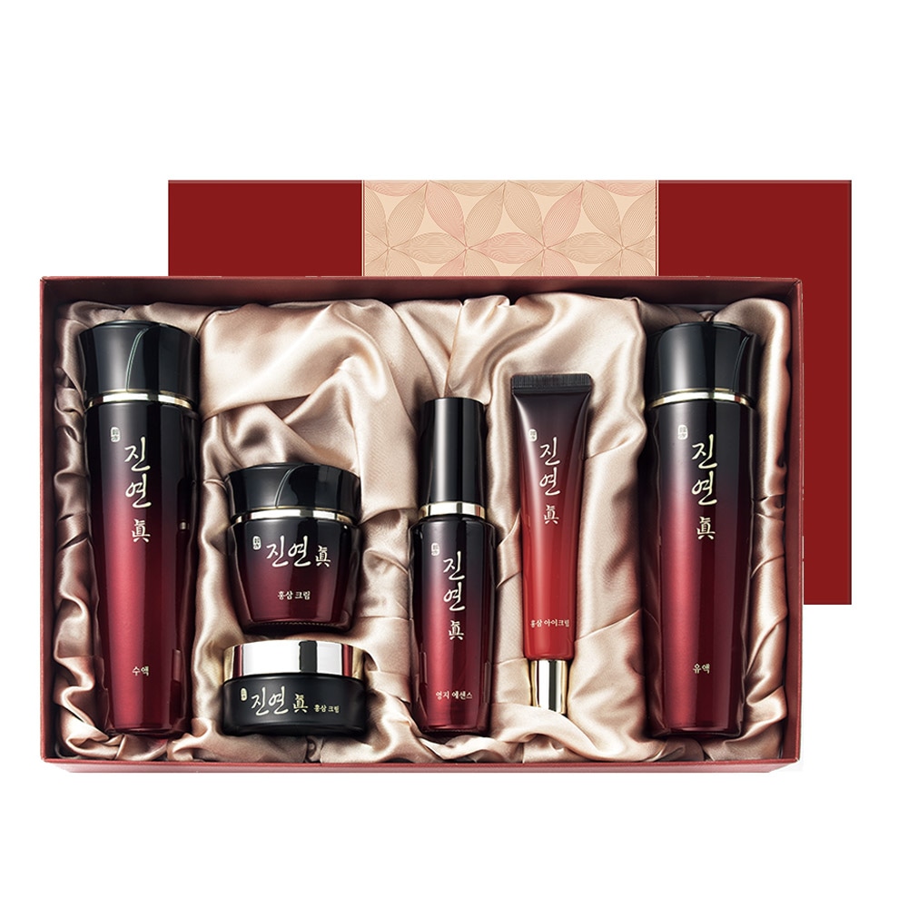 JINYEON JIN SPECIAL SET 4種 紅参 漢方化粧品 Skin care 韓国化粧品 皮膚管理 基本 化粧品ギフト 機能性化粧品