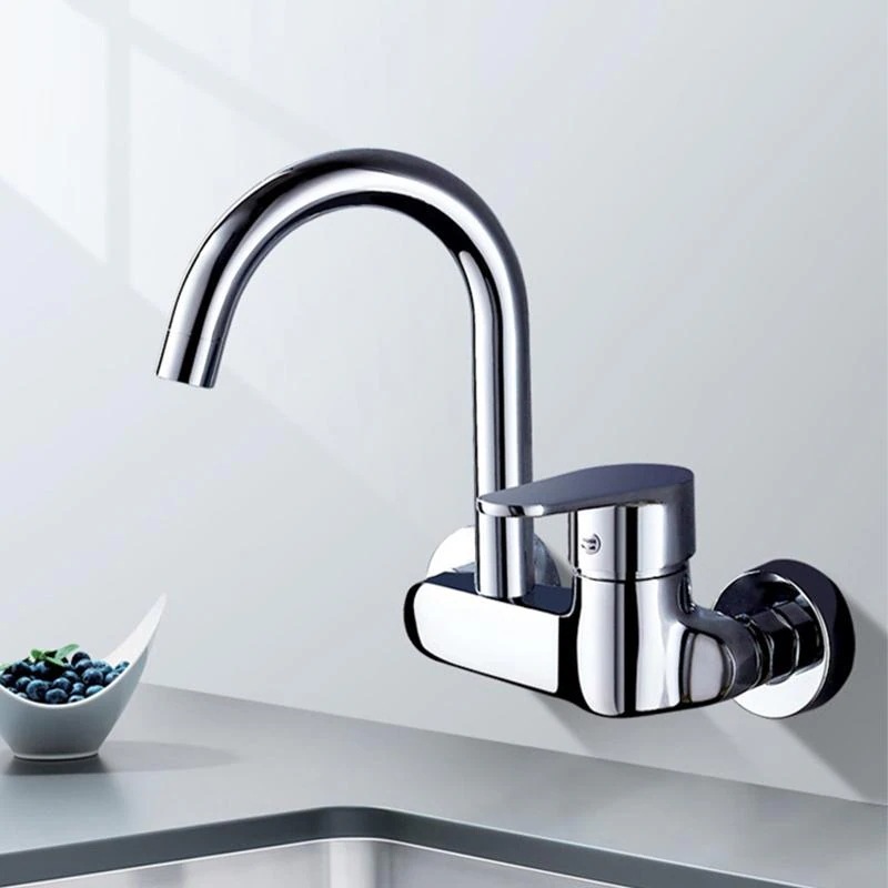 【急速出荷】キッチン水栓 蛇口 壁付け 2ホール アーチ 交換自分で 混合水栓 キッチン蛇口 壁掛け 台所 流し台 おしゃれ 洗面所 浴室 洗面台 洗面ボール 手洗い鉢用 水栓金具