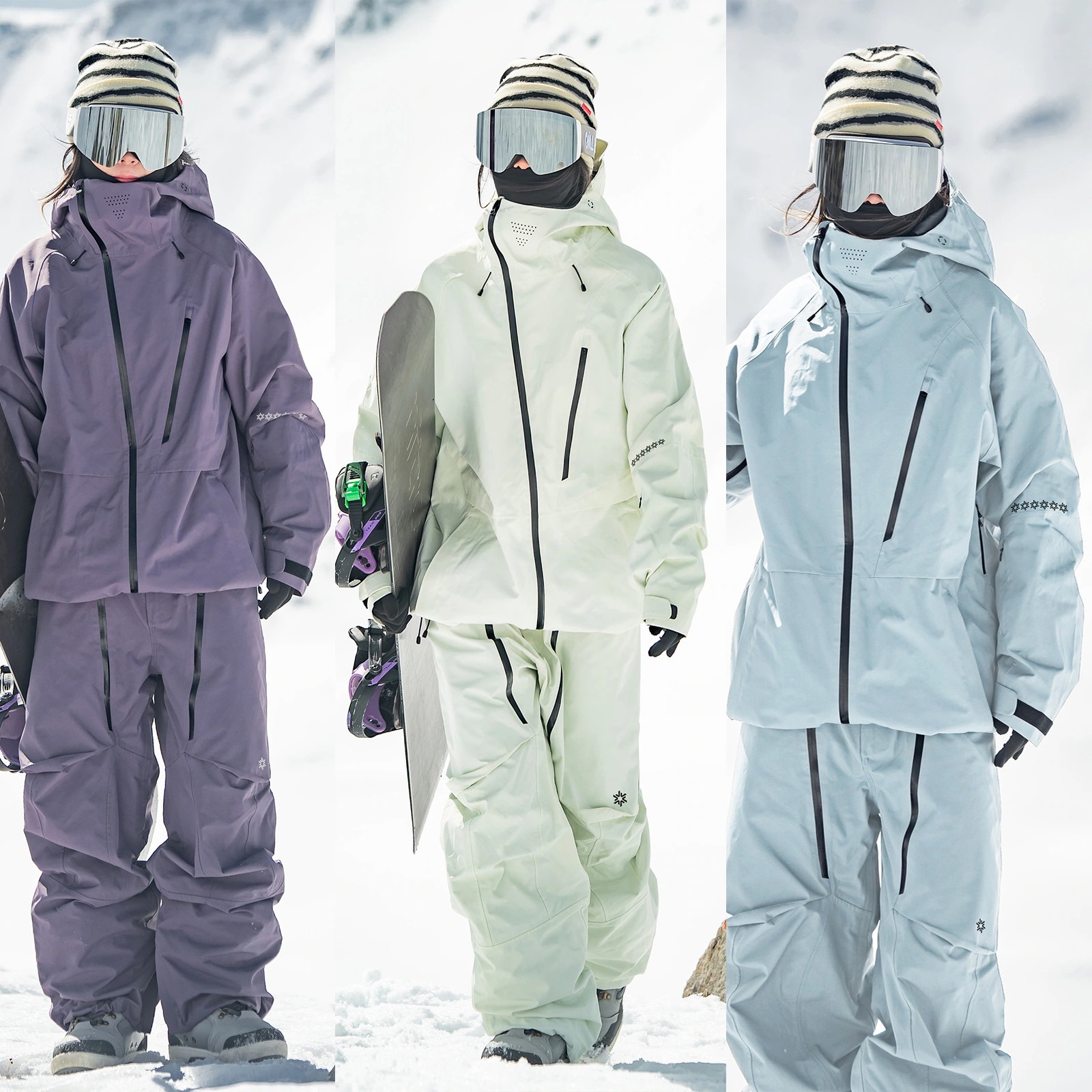 スノーボードウェア 2025 2026 上下セット レディース メンズ ジャケット アウター パンツ セットアップ
