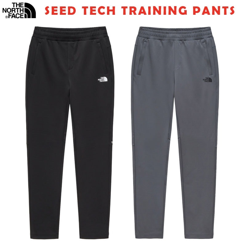 韓国正規品保証 関税負担なし NP6KN70A SEED TECH TRAINING PANTSデイリー 基本 着装 男子 女子 人気 韓国 ファッション 男女共用 アウトドア