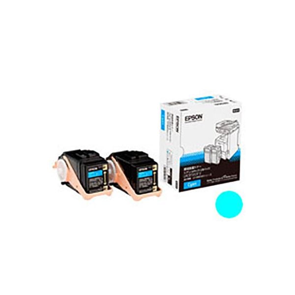 (純正品) EPSON エプソン トナーカートリッジ (LPC3T31CPV CX2 シアン) 環境推進トナー