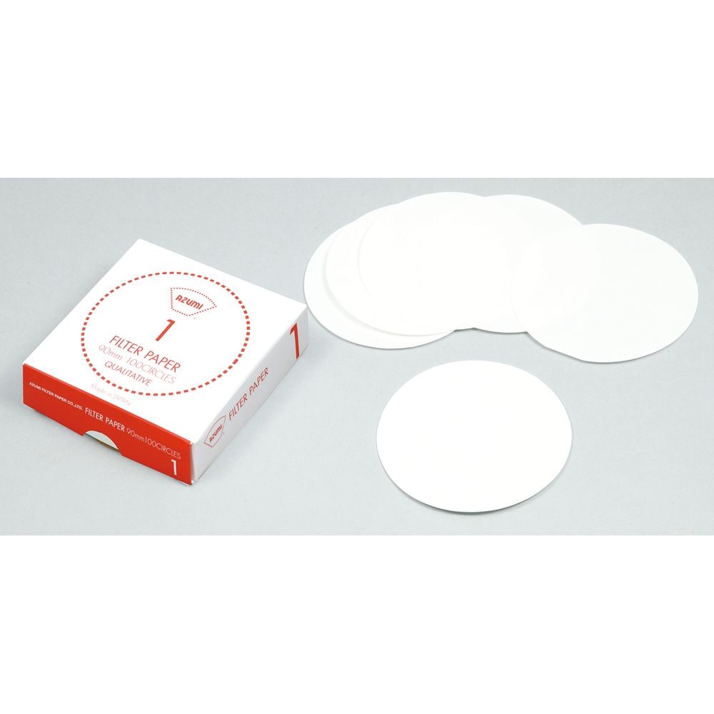 （まとめ買い）定性濾紙 No2 90φ 100枚入 9859 [x5セット]