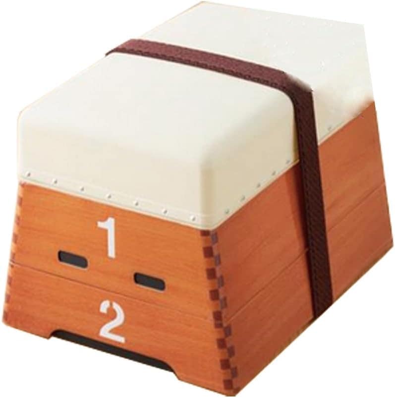 跳び箱型のお弁当箱 おもしろ雑貨 跳び(弁当)箱 ランチボックス お弁当 ランチグッズ 跳び箱 約15cm