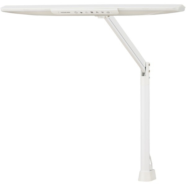 太陽光スペクトルLEDデスクライト ホワイト ECL-111 WH