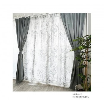 カーテン クリスタ 4P100X200 GR 726037004200095